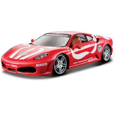 Автомодель - F430 FIORANO (жовтий, червоний, 1:24) 18-26009