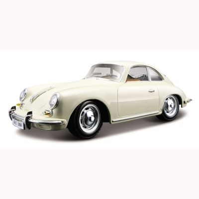 Автомодель — Porsche 356b (1961) (Слонова кістка, Червоний, 1:24) 18-22079