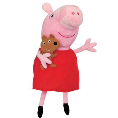 М'яка іграшка Peppa Пеппа з іграшкою 20 см 25087