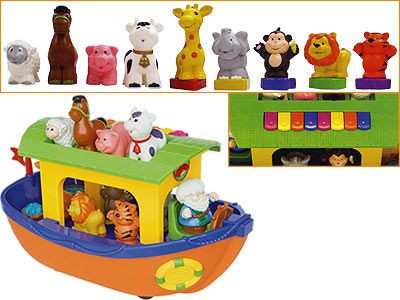 Ігровий набір Ноїв Ковчег на колесах російській Kiddieland 049734 Хіт продажів