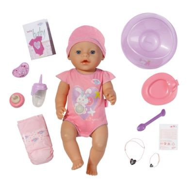 Лялька Baby Born - Чарівна Малятко 43 см, з чіпом Zapf 820414