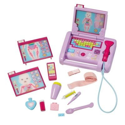 Інтерактивний Лептоп для ляльки Baby Born – Шпитальці Zapf 819579
