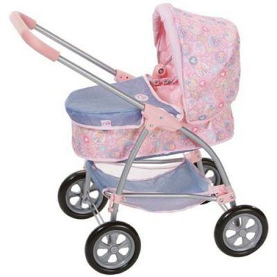 Коляска для ляльки Baby Born - Денім Делюкс 3 в 1 Zapf 816219