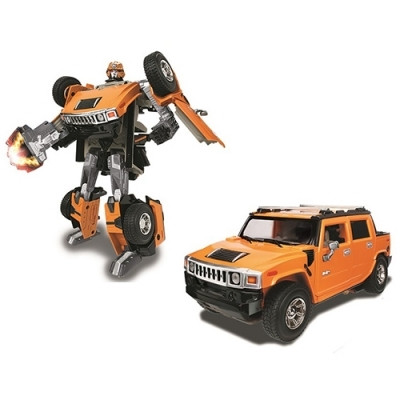 Робот-трансформер HUMMER H2 SUT 1:24 Roadbot 53091R