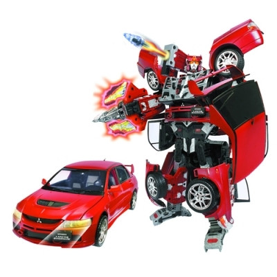Робот трансформер MITSUBISHI LANCER EVOLUTION IX 1:12 Roadbot 51010 r