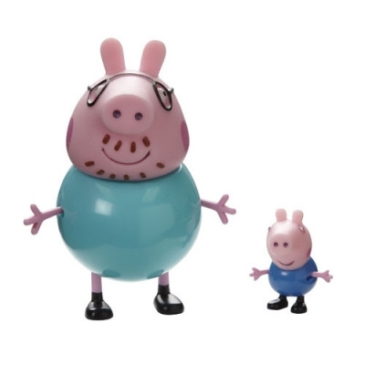 Набір фігурок Peppa Сім'я Пеппы Джордж і Тато 20837-2