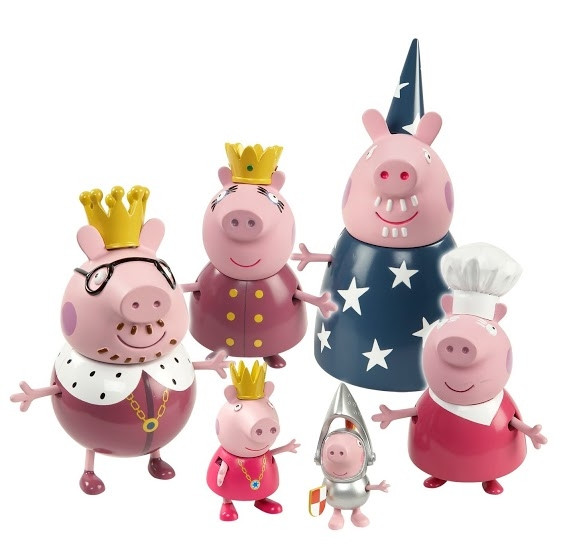 Набір фігурок Peppa серії Принцеса КОРОЛІВСЬКА СІМ'Я 6 фігурок 28875