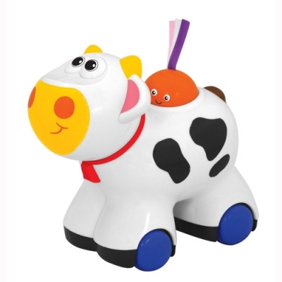 Іграшка каталка Корівка звук Kiddieland 045864