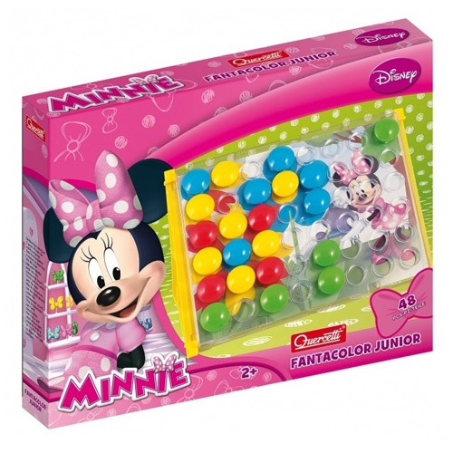 Набір мозаїка Minnie великі фішки 48 шт дошка 27х21 Quercetti 4200-Q