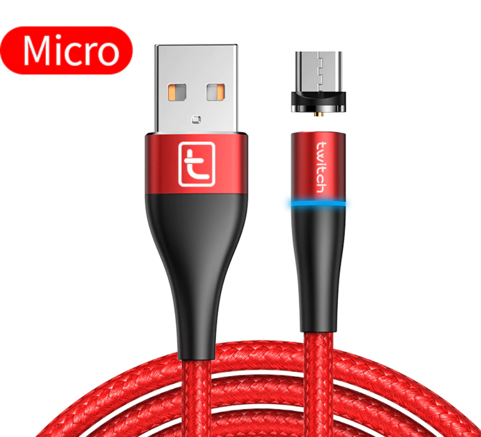 Магнитный кабель для зарядки USB - Micro USB / микро ЮСБ зарядный ...