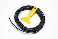 Декоративна молдинг стрічка (смуга, нитка) для тюнінгу салону автомобіля ЧОРНИЙ ГЛЯНЕЦЬ