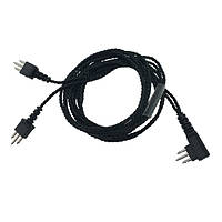 Шнур 3 контактний КСА на два вуха ( Y-бінауральний)