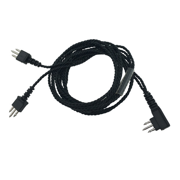 Шнур 3 контактний КСА на два вуха ( Y-бінауральний)