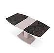 Стіл обідній розкладний Мілан-1 TES Mobili, стільниця з керамічним покриттям brown glatt, фото 2