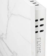 Панель керамічна ERAFLYME 600P (білий камінь), фото 3