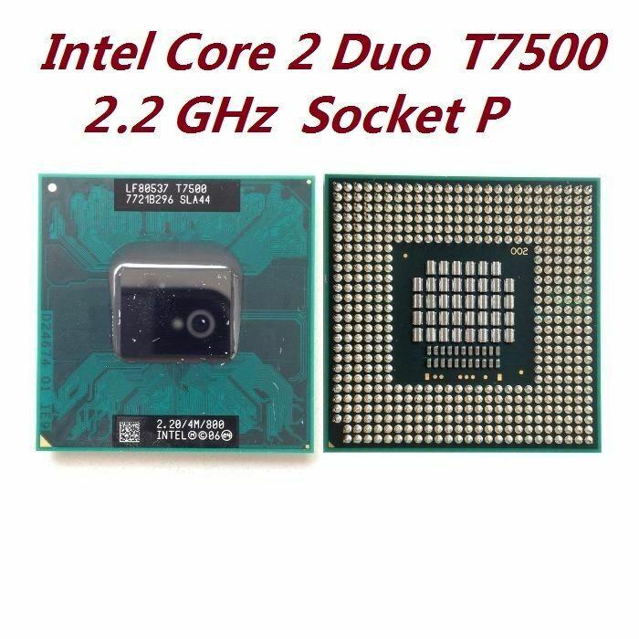 Процессор для ноутбука Intel Core 2 Duo T7500 2.2GHz/4M/35W Socket P ...