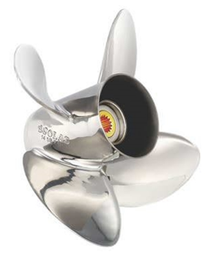 Гребний гвинт HR Titan 4 14 1/2"-15" Mercury, Mariner, Mercruiser