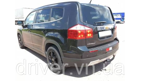 Фаркоп CHEVROLET ORLANDO 2011-. + розетка з проводом, гак зйомний