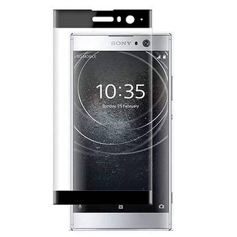 Захисне скло для Sony Xperia XA 2 (чорне, біле золото)