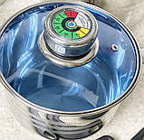 Набір посуду з термодатчиком, фритюрницею та кухонними приладами Royalty Line 18 предметів RL-1801BM, фото 4