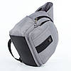 Рюкзак міський маленький молодіжний жіночий модний сірий Dolly 377, фото 7