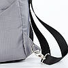 Рюкзак міський маленький молодіжний жіночий модний сірий Dolly 377, фото 9