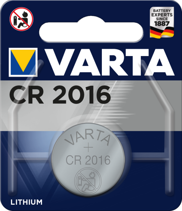 Батареї літієві CR 2016 Varta