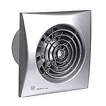Вентилятор Soler&Palau SILENT-100 CZ SILVER сріблястий, фото 3