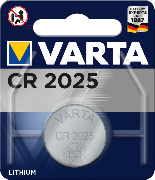 Батареї літієві CR 2025 Varta