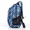Шкільний рюкзак ортопедичний Dolly 544 для дівчинки підлітка світло-синій, фото 2