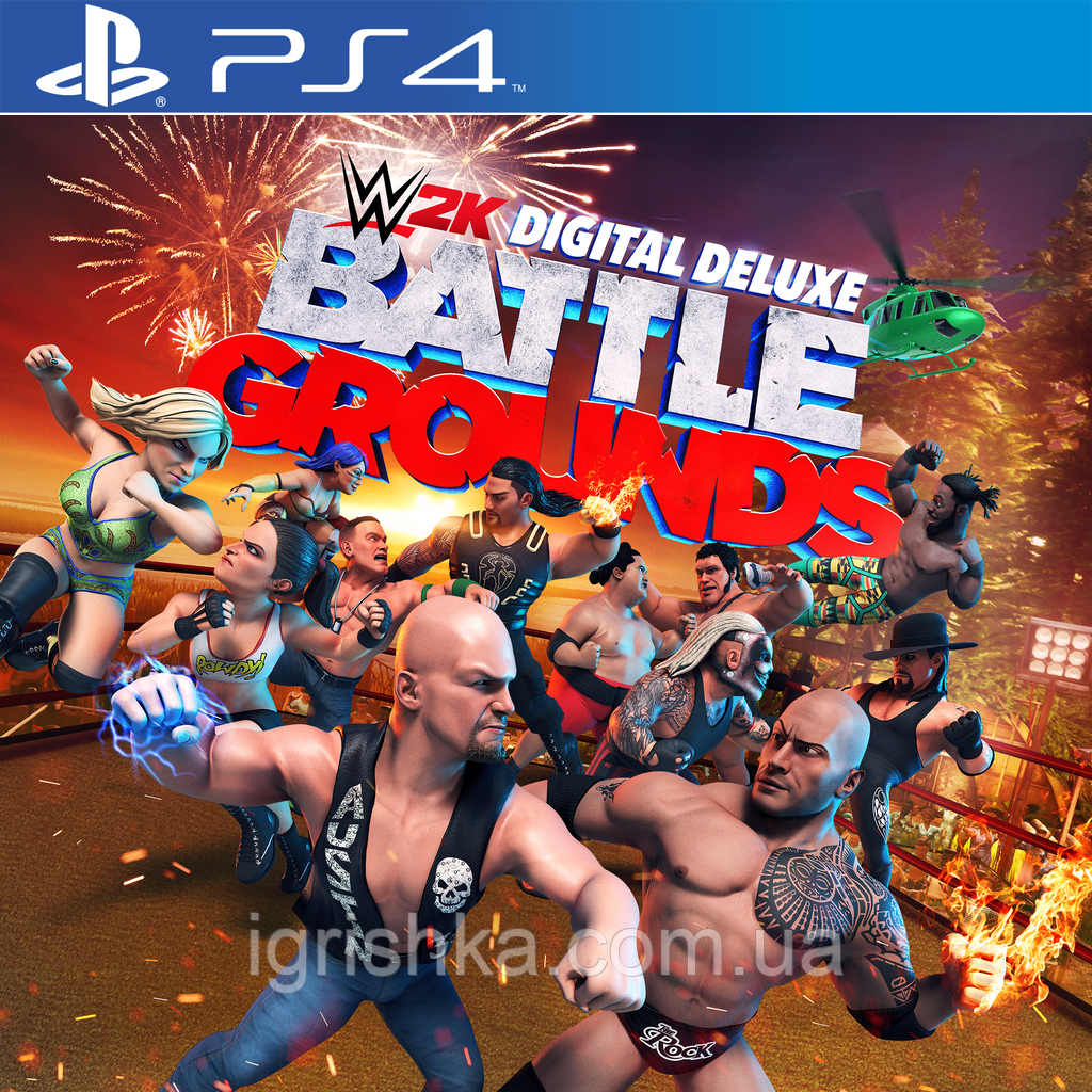 WWE 2K Battlegrounds Ps4 (Цифровий аккаунт для PlayStation 4) П3, фото 1