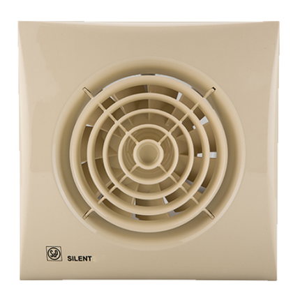 Вентилятор Soler&Palau SILENT-100 CZ IVORY слонова кістка, фото 1