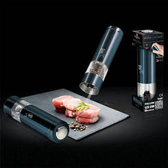 Млин для спецій BERLINGER HAUS Aquamarine Metallic Line електричний Колір синій 1977BH