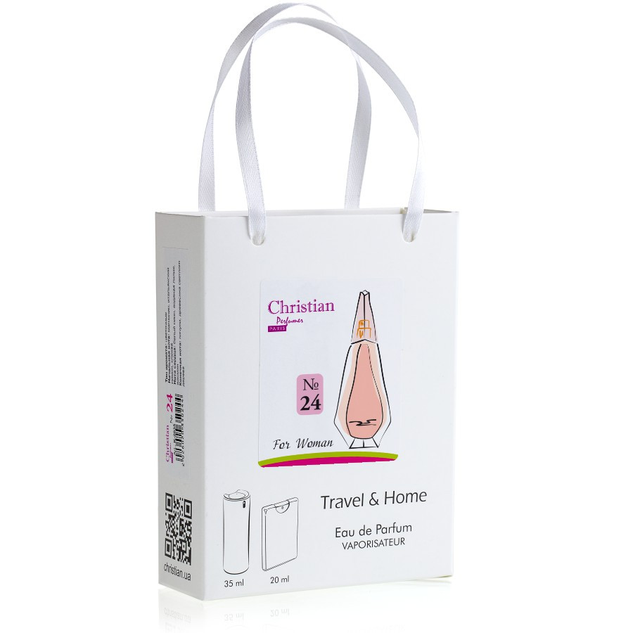 Подарунковий набір парфумерії Christian for women Travel & Home K-2035 № 024, фото 1