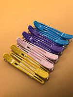 Затискачі комбіновані для волосся SPL 12 шт. паковання