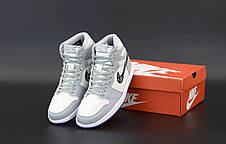 Женские кроссовки Nike Air Jordan. Grey. ТОП Реплика ААА класса., фото 2