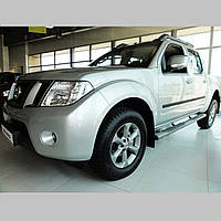 Молдинги на двери для Nissan Navara D40 2005-2015