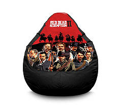 Крісло мішок "RDR 2. Van der Linde gang and horsest" Оксфорд