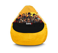 Крісло мішок "RDR 2. Van der Linde gang" Флок