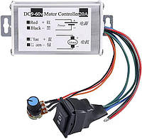 PWM регулятор скорости DC мотора 9-60В, 20А