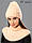 Ілона - жіноча шапка ангора на флісі. 16 кольорів!, фото 4