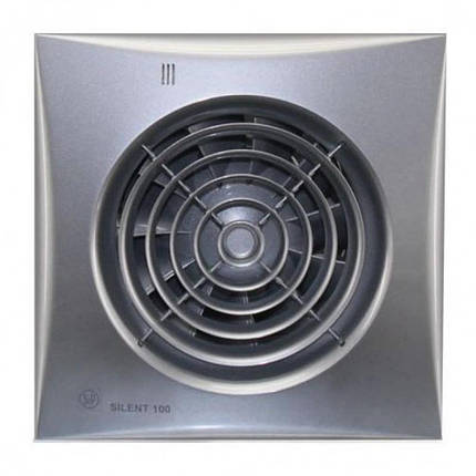 Вентилятор Soler&Palau SILENT-100 CHZ SILVER, фото 1