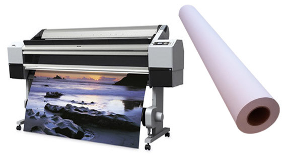Самоклеящаяся полипропиленовая фотобумага для струйных принтеров, матовая, 130 г/м2, 914 мм х 30 м - фото 1 - id-p626958309