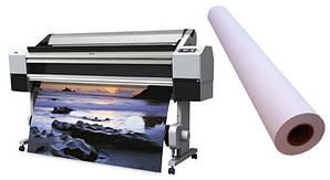 Самоклеючий поліпропіленовий фотопапір для струменевих принтерів, матова, 130 г/м2, 1520 мм х 30 м