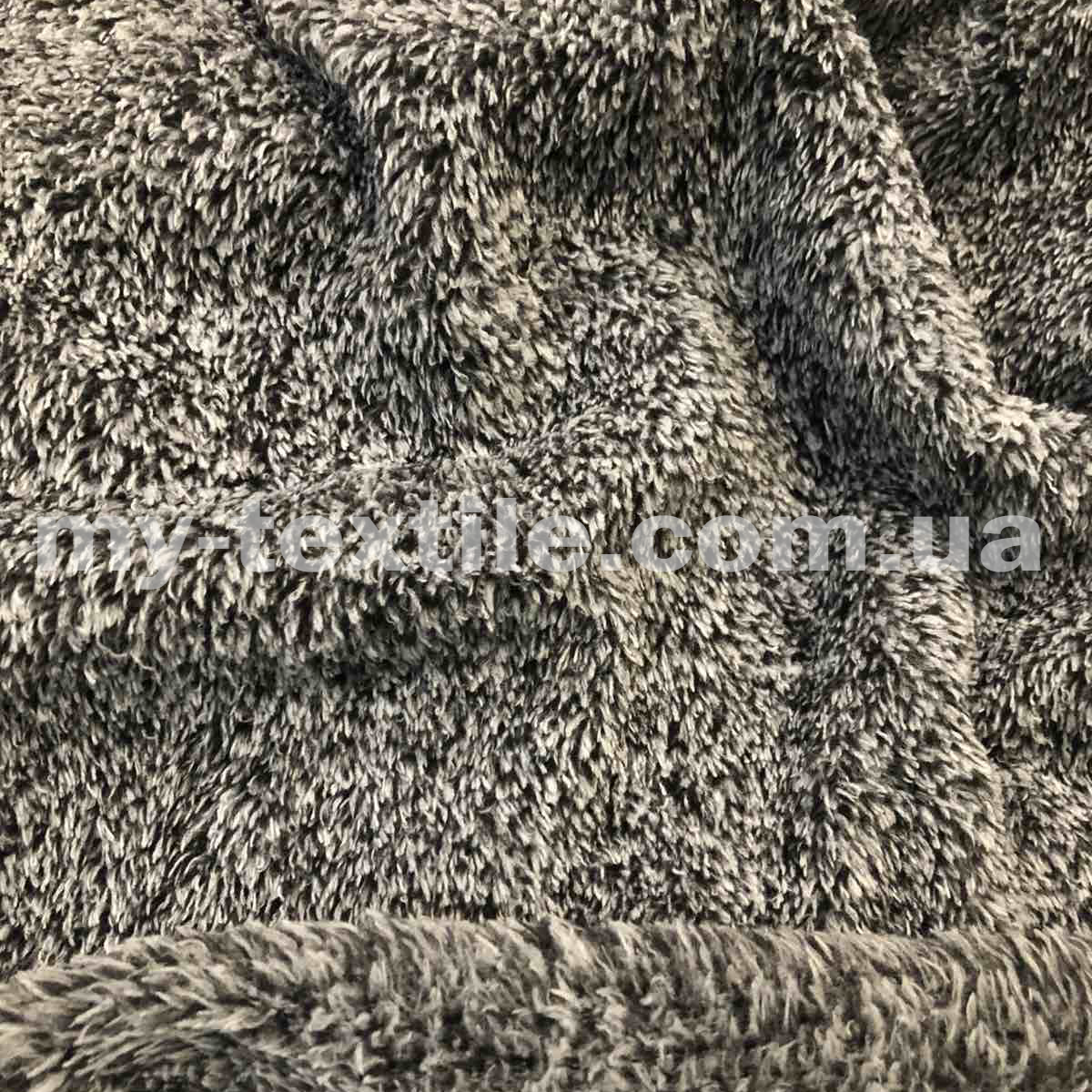 Махрова тканина 320 г/м2 ширина 190 см Туреччина Сірий