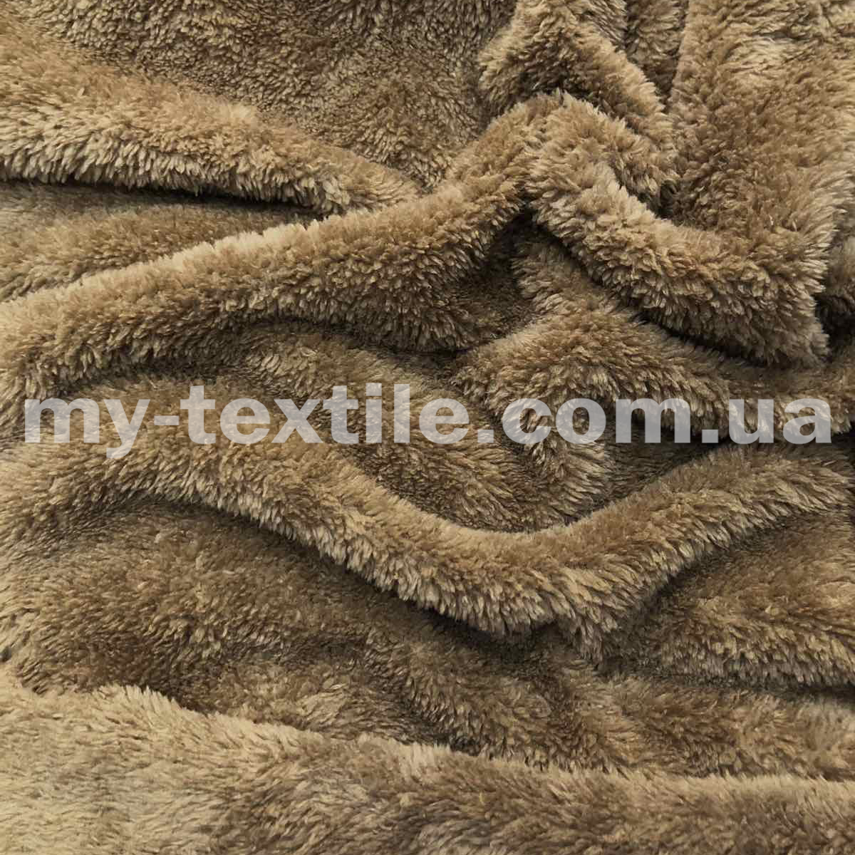 Махрова тканина 320 г/м2 ширина 190 см Туреччина Світло-коричневий