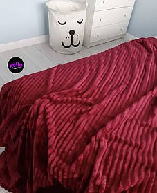 Плед велсофт 180х200 ⁇ Плед двоспальний ⁇ плед на ліжко ⁇ Плед мікрофібра ⁇ Плед-покривало ⁇ Плед смужка