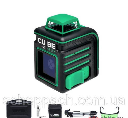 Нівелір лазерний ADA CUBE 3-360 GREEN ULTIMATE EDITION, фото 1
