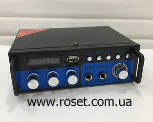 Підсилювач звуку UKC SN-666BT FM USB, Bluetooth + Караоке