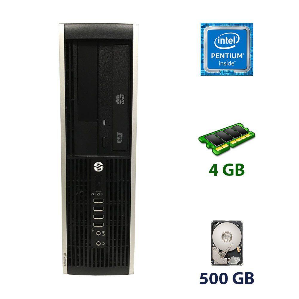 HP Compaq Pro 6300 SFF/Intel Pentium G840 (2 ядра по 2.8 GHz) / 4 GB DDR3 / 500 GB HDD